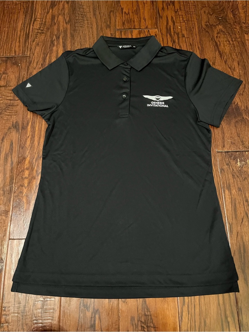 Genesis Invitational Black Polo Shirt